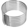 Moule à génoise extensible Inox