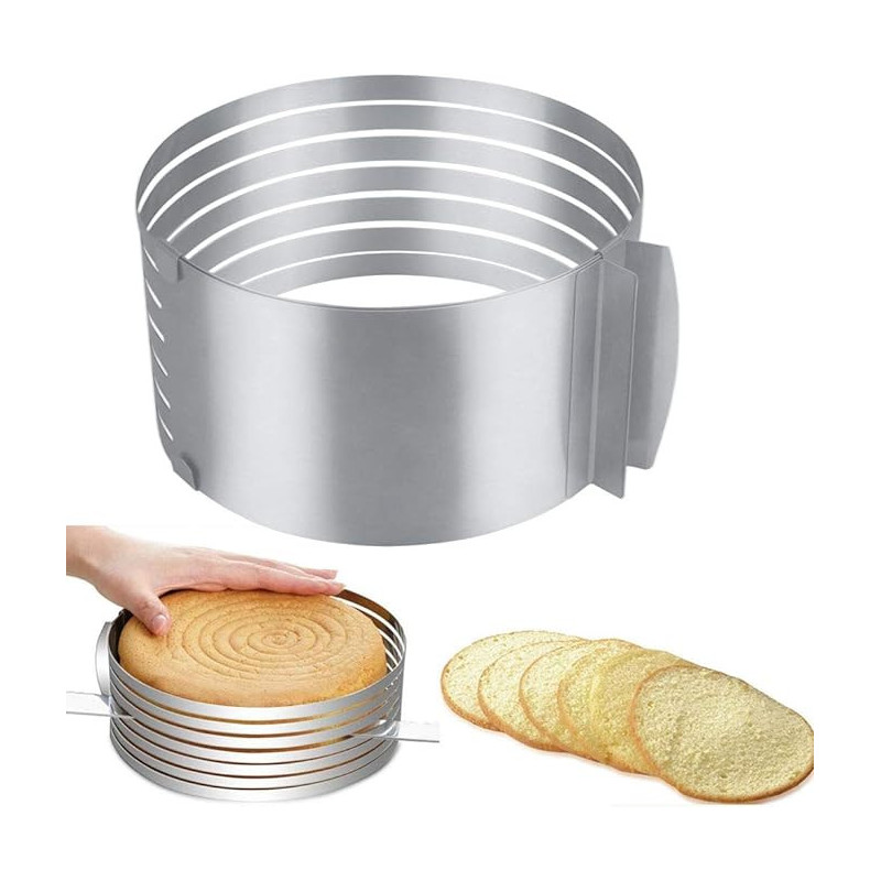 Moule à génoise extensible Inox