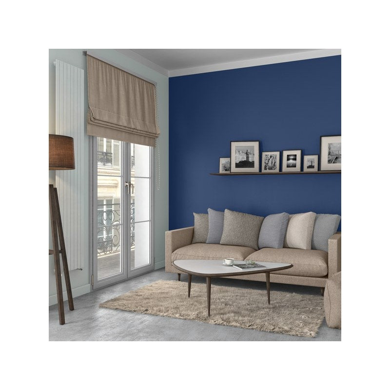 Peinture, Mur, Boiserie, Radiateur, Multisupports Luxens, Smoke 6, Satiné, 0.5 L