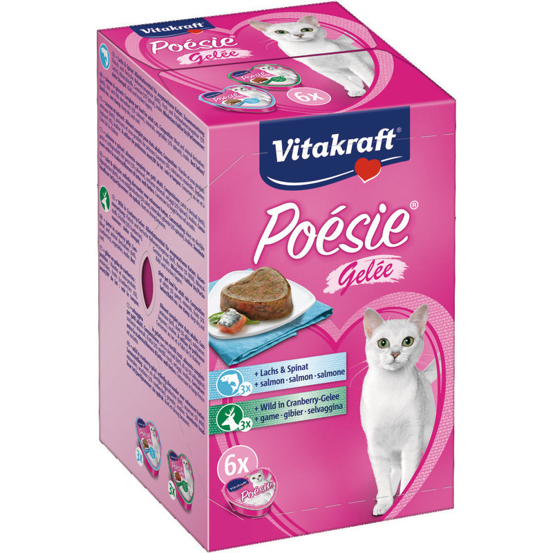 Boite poésie x6 Délisauce mix 85g - VITAKRAFT