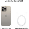 Iphone 15 Pro max 256Gb Natural Titanium - APPLE - MU793AA/A