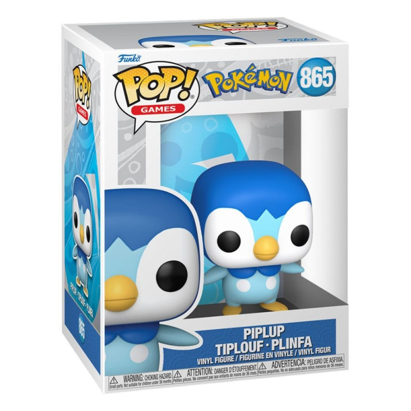 Figurine pop! Pokémon Piplup - FUNKO - 71740023695