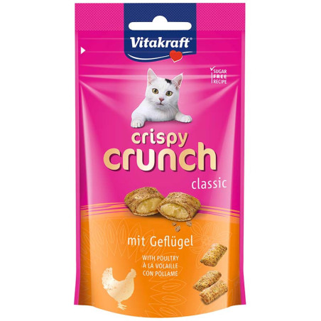 Friandise Crispy Crunch pour chat au poulet 60g - VITAKRAFT - VFFCP141