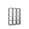 ETAGERE QUICK-TECH 12 NICHES 109 X 36 X 148 CM