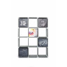 ETAGERE QUICK-TECH 12 NICHES 109 X 36 X 148 CM