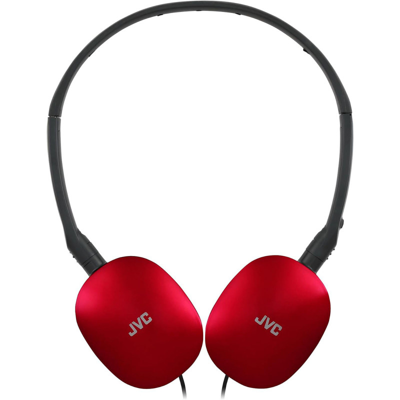 Casque supra-auriculaire pliable Series Flats Noir/Rouge - JVC - HAS160MRU