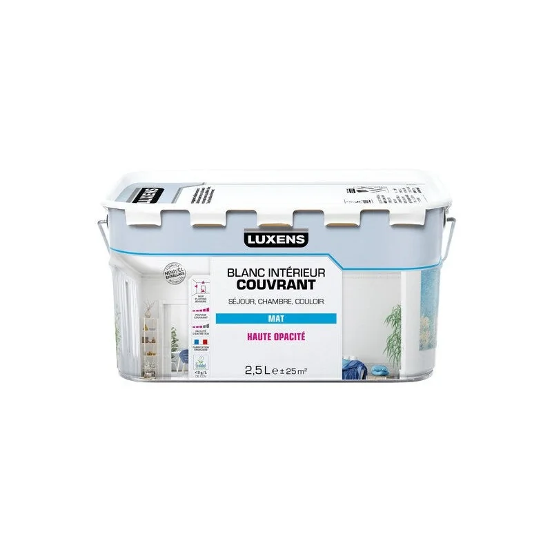 Peinture Luxens Blanc Mat