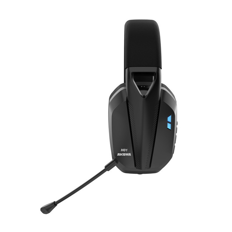 Casque gaming sans fil Seinen H01 Noir - AKUMA - AKSEIH01WL