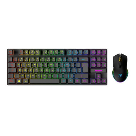 Combo clavier & souris gaming Sentai C03 WL Noir - AKUMA - AKSENC03WL