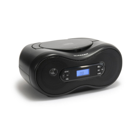 Poste radio CD Bluetooth portable 2x5W Noir - SCHNEIDER - GMSCCDBOOMBT