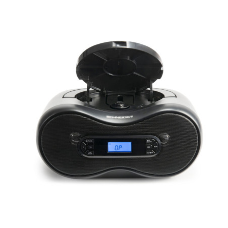 Poste radio CD Bluetooth portable 2x5W Noir - SCHNEIDER - GMSCCDBOOMBT