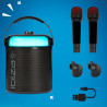 Enceinte bluetooth autonome Karaoke Karahome 120W Noir - IBIZA - KARAHOMEBK