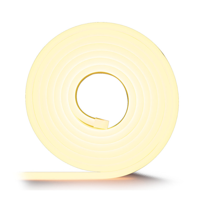 Flexible LED lumineux souple en silicone effet néon blanc chaud 5m - IBIZA - NEON500WW