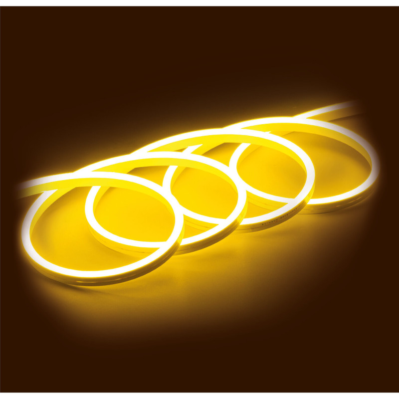 Flexible LED lumineux souple en silicone effet néon blanc chaud 5m - IBIZA - NEON500WW