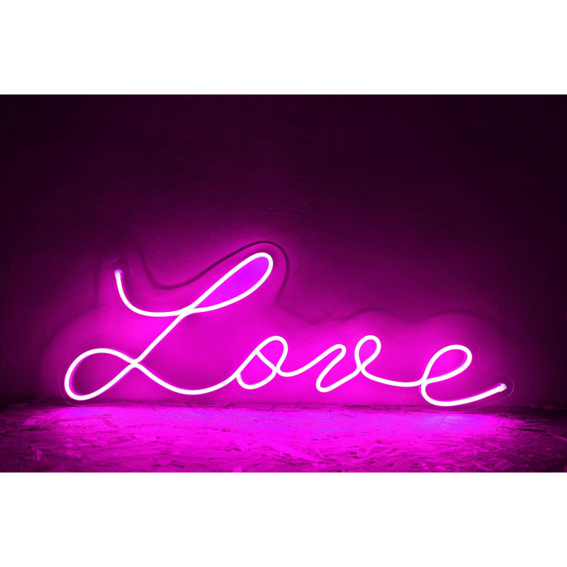 Flexible LED lumineux souple en silicone effet néon pink 5m - IBIZA - NEON500PINK