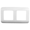 Plaque Double Cosy, Lexman, Blanc-Blanc N°0