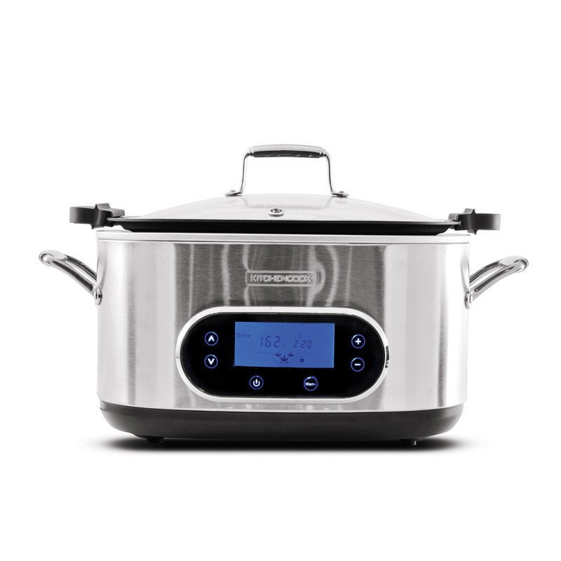 Multicuiseur Cookotte Revolut 1350W 5,6L Argent - KITCHENCOOK - COOKOTTEREOLUT