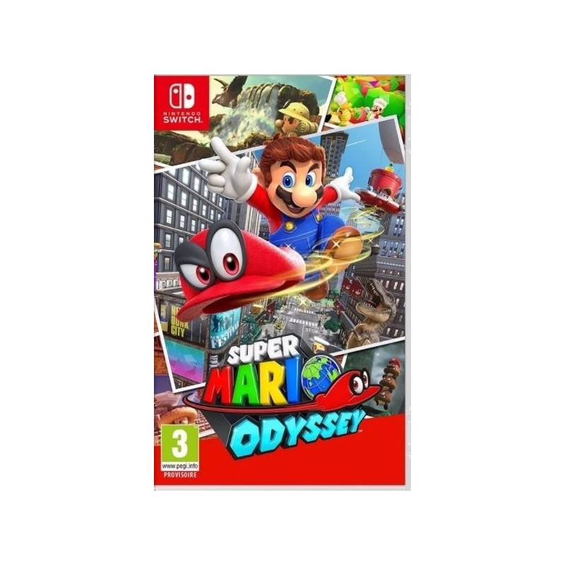 Jeu SUPER MARIO ODYSSEY  Nintendo Switch VF