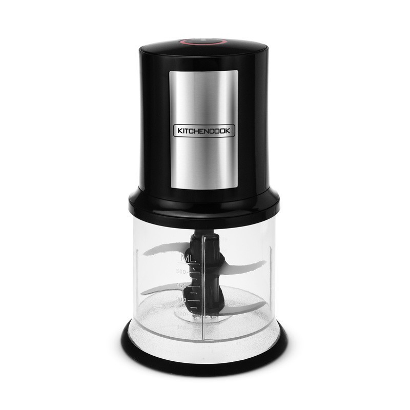Mini hachoir électrique lames en Inox 500mL Noir - KITCHENCOOK - MIXPOD500
