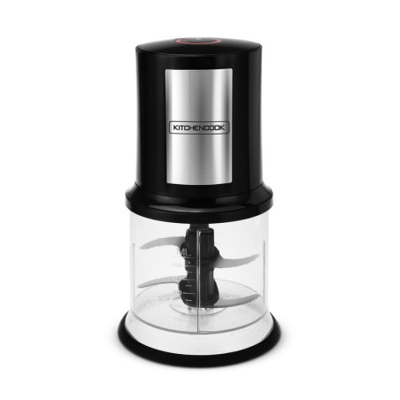 Mini hachoir électrique lames en Inox 500mL Noir - KITCHENCOOK - MIXPOD500