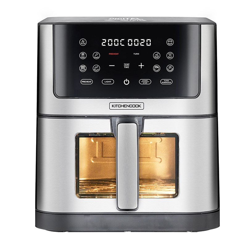 Friteuse sans huile à air chaud Airmed WXL 8L noir - KITCHENCOOK - AIRMEDWXL