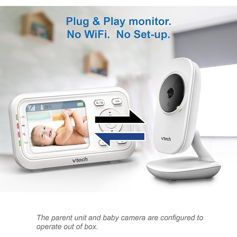 Babyphone Video Night Blanc - VTECH