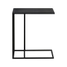 Table d'appoint 50x25x58cm noir - WUP 