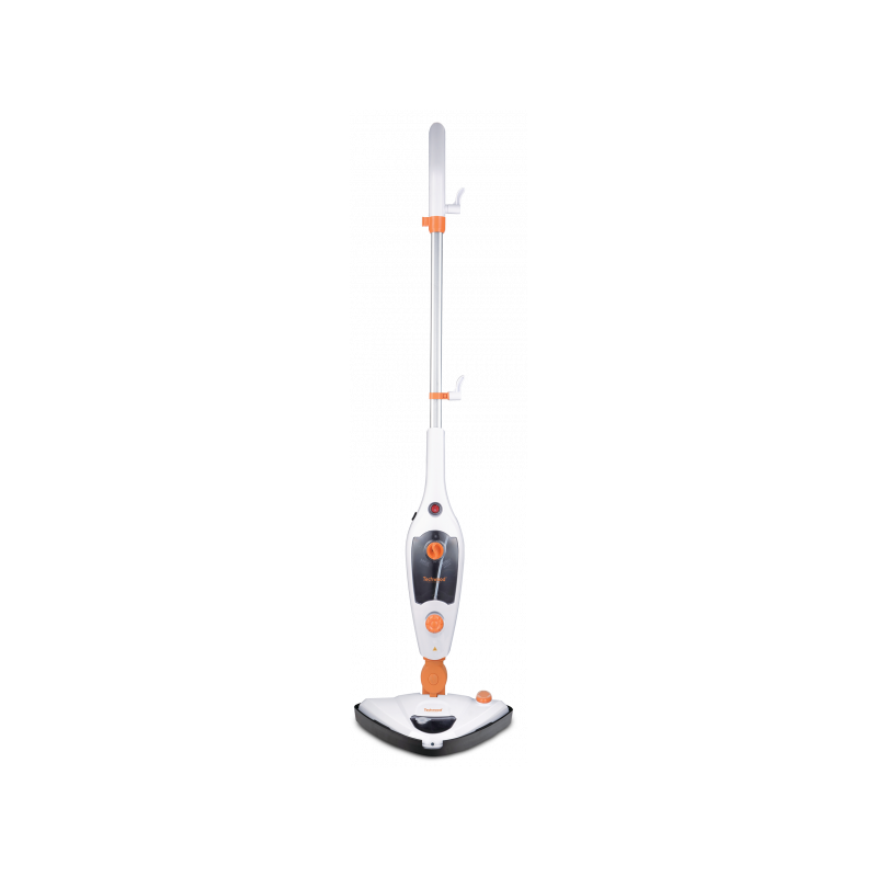 Aspirateur balai vapeur 10en1 1300W Blanc/Orange - TECHWOOD - VAPTNV119DTECH