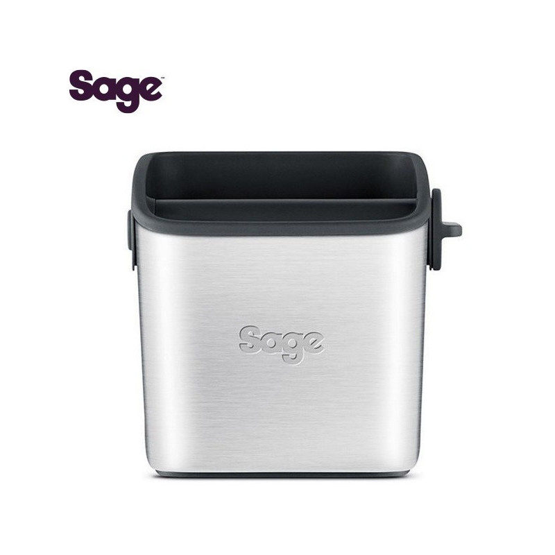Récipient de récupération Knock Box Mini Argent - SAGE - CAFACCFSES100NEU0NEU