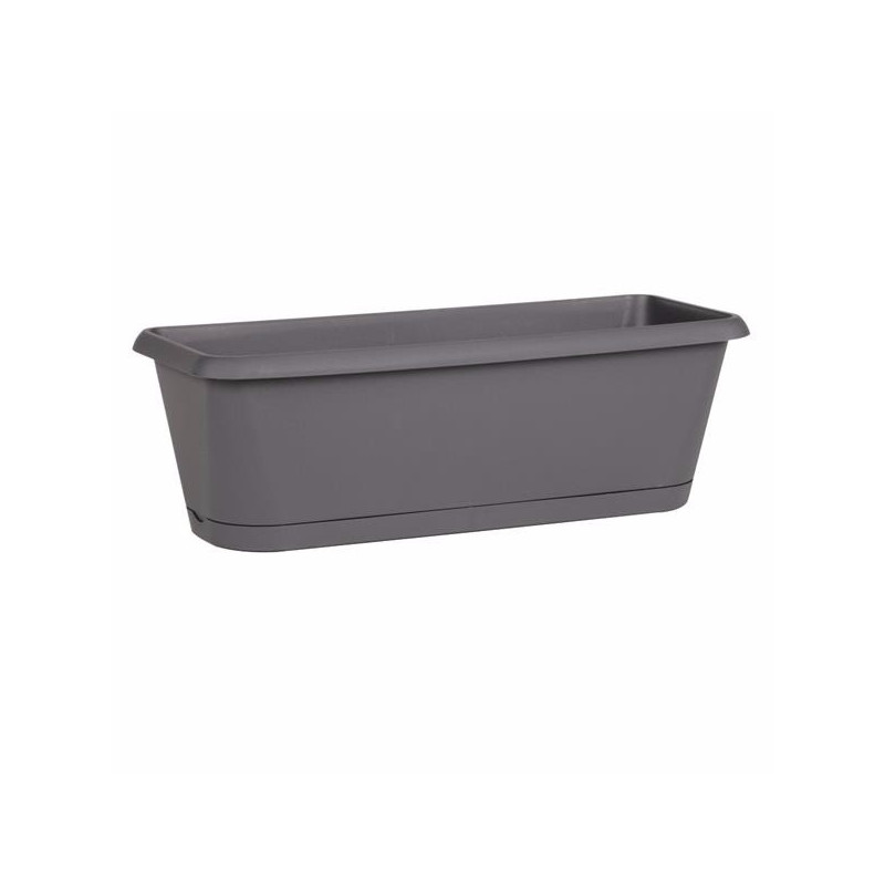 EDA plastiche Jardiniere Chorus 30 cm, Chorus, Grigio Antracite, 30 x
