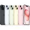 iPhone 15 Noir 128Go - APPLE - RECONDITIONNÉ - Non EU - A3092