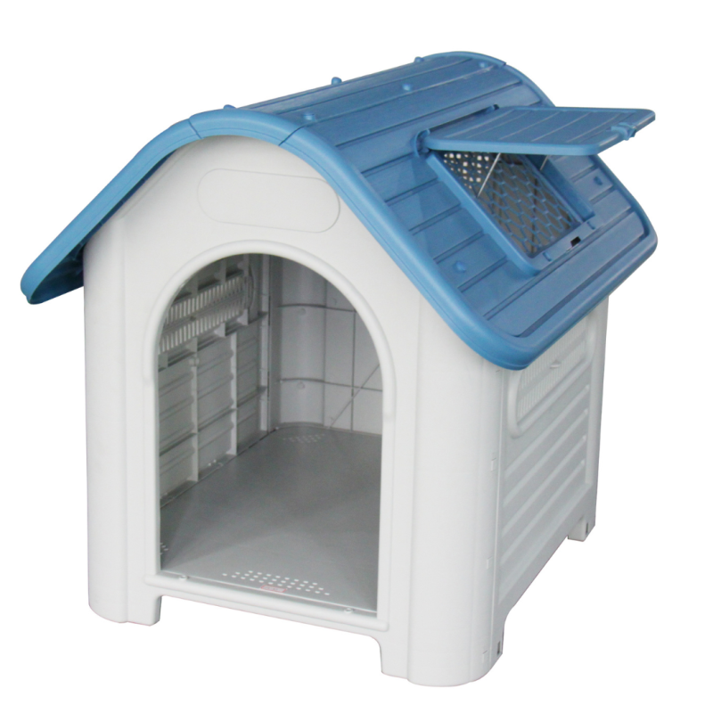 Niche à chien bleu 87 x 72 x 75,5CM