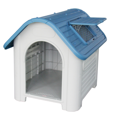 Niche à chien bleu 87 x 72 x 75,5CM