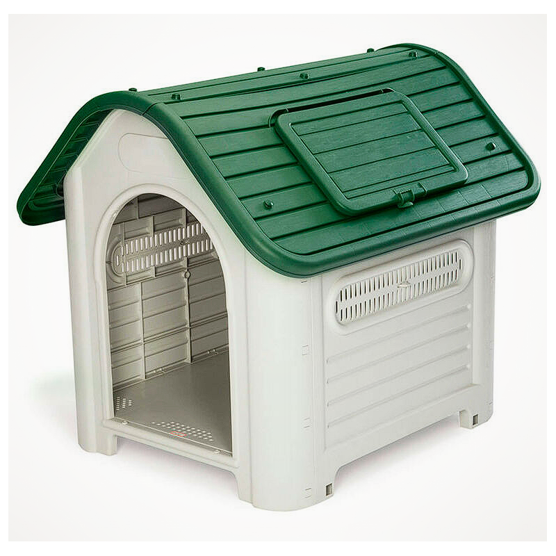 Niche chien vert 87x72x75,5 cm