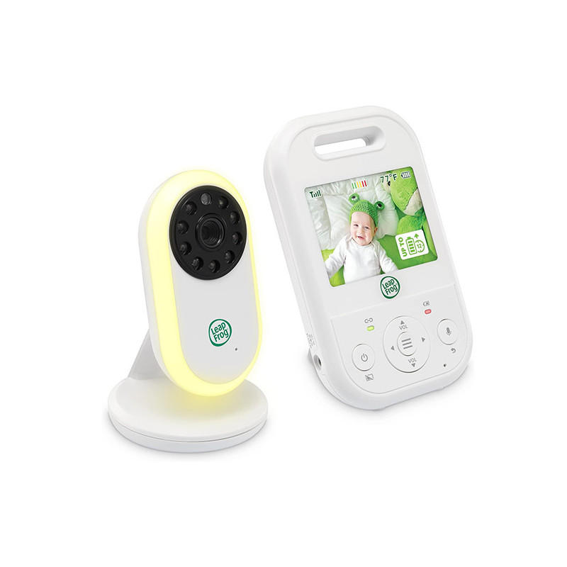 Babyphone avec écran LCD IPS 2.8" Blanc - LEAPFROG