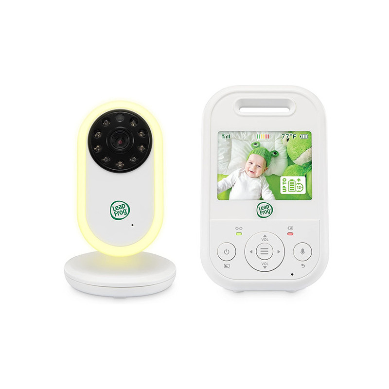 Babyphone avec écran LCD IPS 2.8" Blanc - LEAPFROG