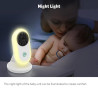 Babyphone avec écran LCD IPS 2.8" Blanc - LEAPFROG