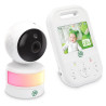 Babyphone panoramique/inclinable ACL IPS 2.8" Blanc LEAPFROG - Dès la naissance