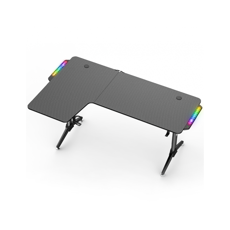 Bureau gaming Headquarter 600 Left Noir - SPIRIT OF GAMER - BURDESK60SOG