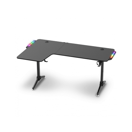 Bureau gaming Headquarter 600 Left Noir - SPIRIT OF GAMER - BURDESK60SOG