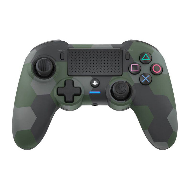 Manette PS4 sans fil Asymmetric camo green - NACON - JVPS4OFPADWLCAVNACON