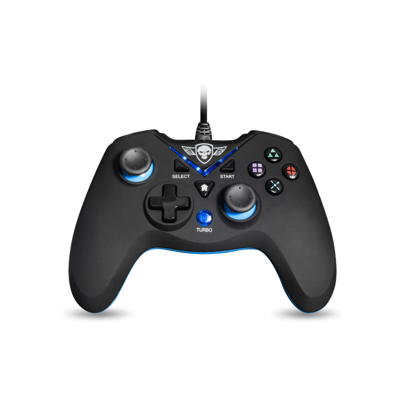 Manette filaire Xtrem Gamepad PS3/PC Noir - SPIRIT OF GAMER - JVSOG-WXPG