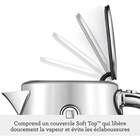 Bouilloire Soft Top 1.7L inox - SAGE APPLIANCES - CAFSKE735BSS4EEU1