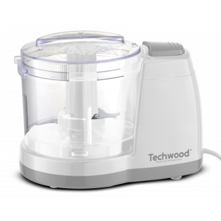Mini hachoir 150W 375mL Blanc - TECHWOOD - ROBTHA150TECH
