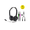Micro-casque Multimédia Headphonics Smart noir - ADVANCE - CASQMICS765ADV