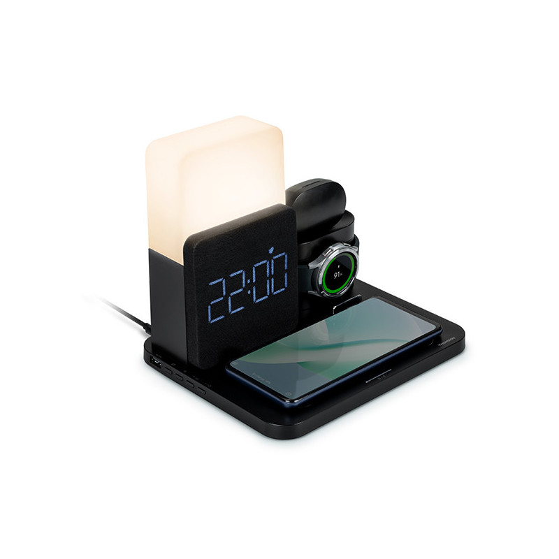 Réveil lumineux & Station de charge noir - THOMSON - REVCL800ITHOMS