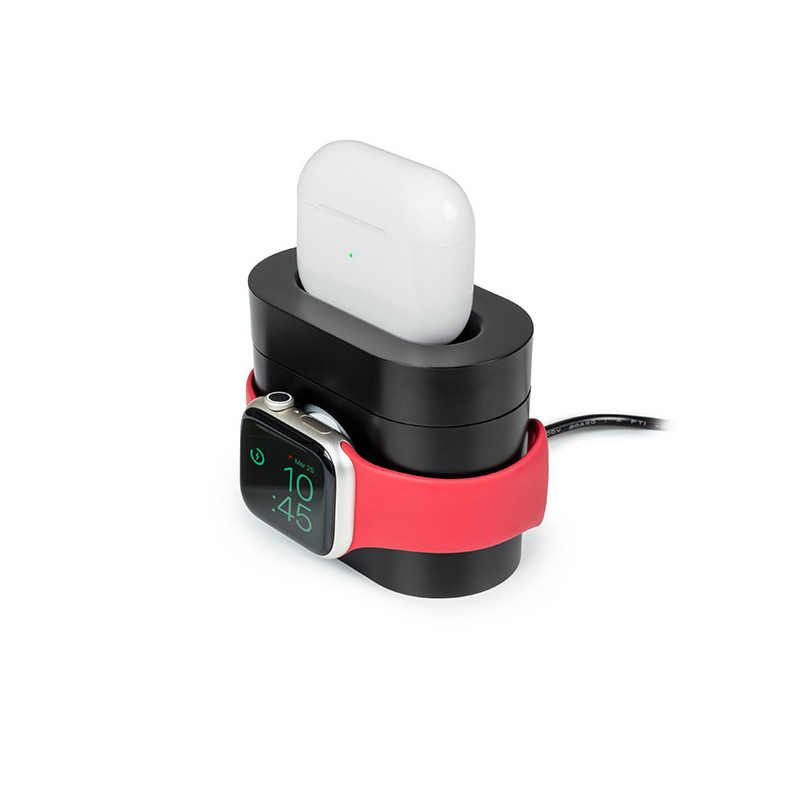 Réveil lumineux & Station de charge noir - THOMSON - REVCL800ITHOMS