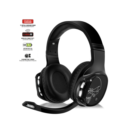 Micro-casque gaming sans fil Xpert-H1100 Noir - SPIRIT OF GAMER - CASQXPERTH1100SOG