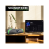Barre de son Bluetooth Soundphonic RGB 6W RMS Noir - ADVANCE - HPSP-230SOG