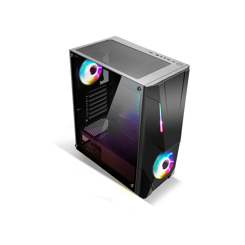 Boitier PC gaming ATX Rogue V ARGo noir - SPIRIT OF GAMER - BOIT8002RASOG